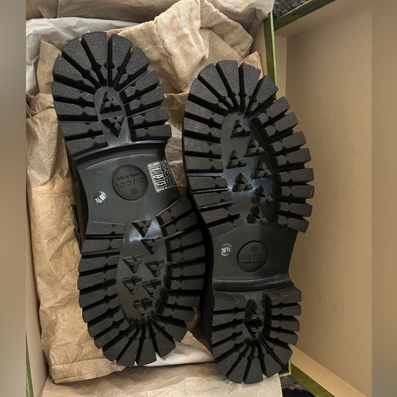 New Gucci Chunky Loafers Chained GG 39.5 MSRP $1190 - Picture 4 of 13